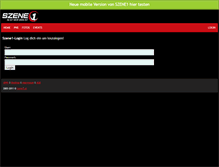 Tablet Screenshot of m.szene1.at